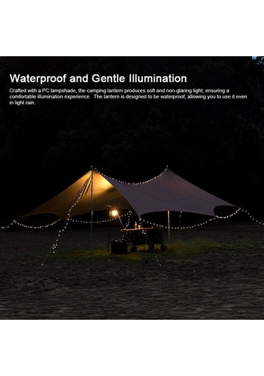 Artfulabode Yürüyüşü, Pratik Su String Ortam Modu Led Lambası, Kamp Işığı, Haki Geçirmez Çadır Aydınlatma, 2'si 1 Pk Haki