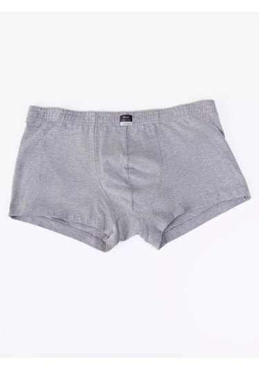 Clever Wear Pamuklu Boksaş 26236374 Açık Gri Melanj