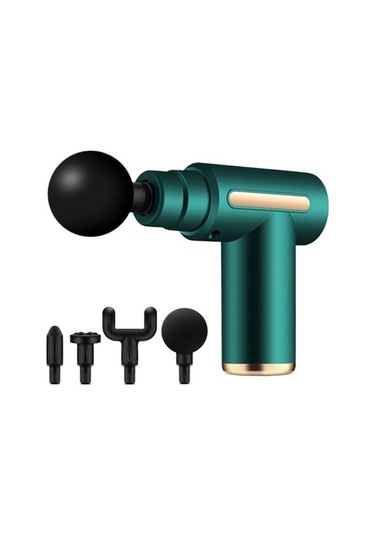 Elite Mc Mini Usb Masaj Tabancası Kas Gevşeme Masaj Ekipmanları Servikal Membran Kapmak Adet Membran Kapmak G8ıveg Açık Yeşil