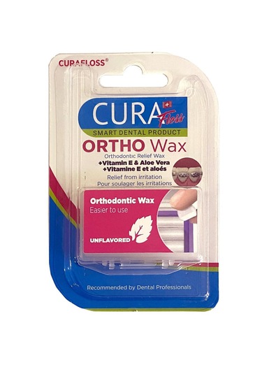 Curafloss Unflavored Aromalı Orto Wax Diş Mumu