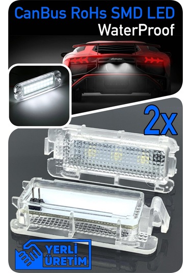 Ford Focus 2 Mk2 2004-2020 Sedan Canbus Led Plaka Aydınlatma Ledi Lambası