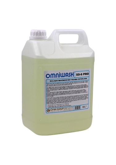 Omniwash SD-6 Pro Bulaşık Makinesi Sıvı Yıkama Deterjanı 5 L