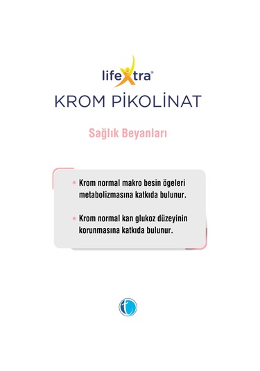Lifextra Krom Pikolinat 90 Kapsül