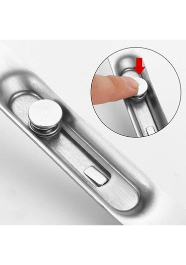 6 İnç Kapı Gömme Cıvatası Hırsızlığa Karşı Cıvata Mandalı Kapı Cıvatası