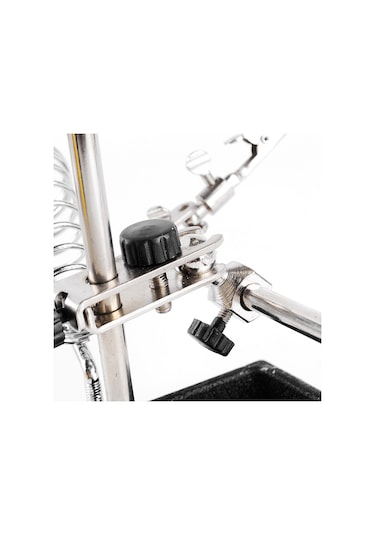 Çok Fonksiyonlu Lehim Tamir Standı 9 CM Büyüteç