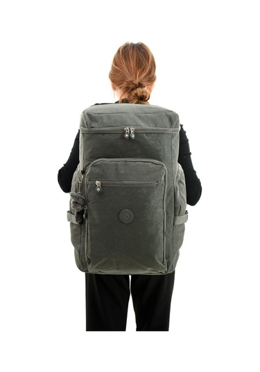 Unisex Dağcı Çantası Kamp Çantası Seyahat Çantası Hafif Klinkır Kumaş Outdoor Çanta 50 30 Cm Gri