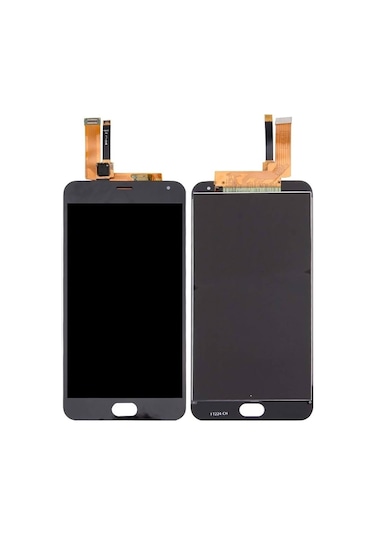 Meizu M2 Note Uyumlu Meizu Note 2 Lcd Ekran Çıtasız Siyah