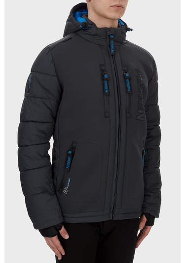 Norway Geographical Erkek Parka Beachwood Gri Gri