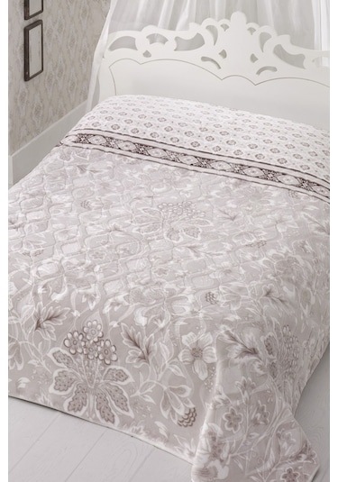 Sarar Battaniye Sarar Wellsoft Çift Kişilik Battaniye 4 Kg - Viyola Beyaz