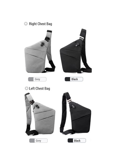 Maiyame Erkek Ve Kadınlar İçin Hafif Çapraz Çanta - Seyahat, Spor Ve Günlük Kullanım İçin Pratik Gri