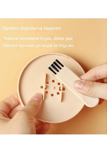 Maoyaya Ellecelenmiş Çok Fonksiyonlu Sarımsak Öğütücü Beyaz Beyaz