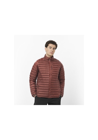 Salomon Elıxır Mıcro Down Erkek Outdoor Montu Rum Raısın Lc2329900 Bordo