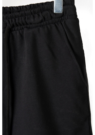 Terapi Men Erkek Siyah Basic Regular Fit Şort & Bermuda Siyah