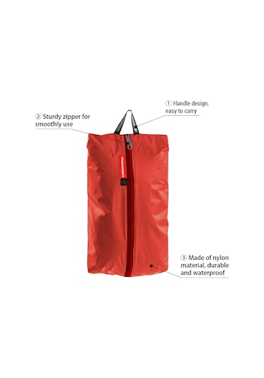 Açık Su Geçirmez Seyahat Ayakkabı Çantası Naylon Ayakkabı Y29119bl Mavi