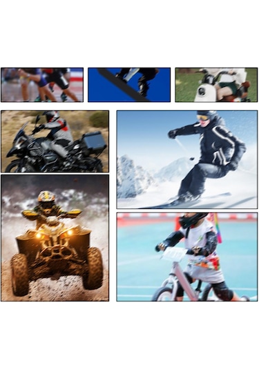 Suntek Kaykay Sürme Yetişkinler İçin Motosiklet Zırhı S