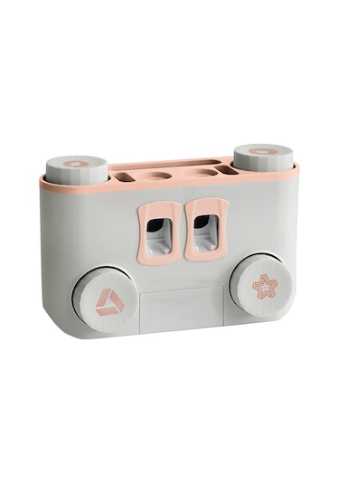 Suntek Tuvalet Banyo Ev Pembe Için Diş Fırçası Dispenseri Ve Diğer