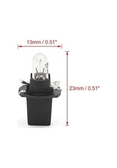 Blick - 12 Volt 1.2 Watt Duylu T5 Ampul Takımı - 10 Adet