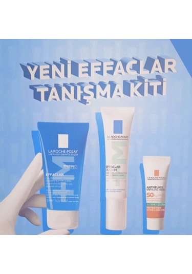 La Roche Posay Effaclar Akneye Eğilimli Yağlı Ciltler İçin Tanışma Seti