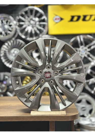Sıfır Opar 16 İnç 5x98 Fiat Egea, Doblo, Fiorino Füme Jant Takımı