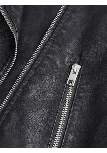 Jjxx Siyah Kadın Pu Deri Ceket 12247404 Siyah