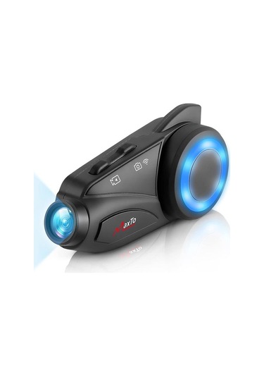 Powermaster Maxto M3 Kameralı Motosiklet Bluetooth Intercom Kulaklık