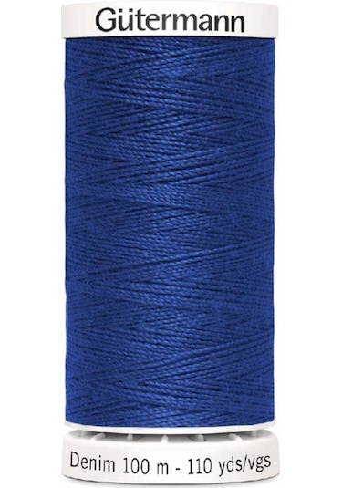 Gütermann Denim 100 Kot İpi - Tek Ebat / Mavi