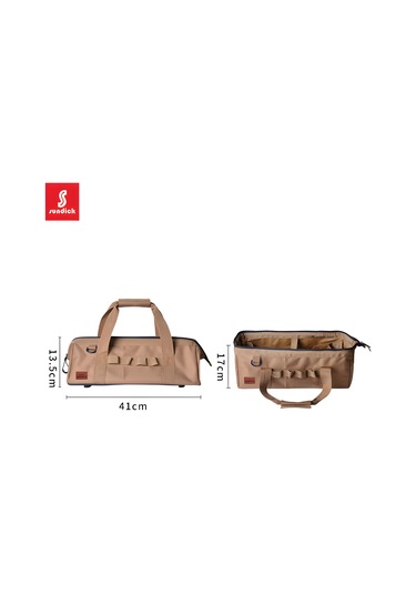 Springsun Kamp Tente Aksesuar Organizer Çantası - 1050d Nilon, Su Geçirmez, Taşınabilir, Çok Bölmeli, Toprak Çivisi & Rope Saklama, Kuru Renk Çok Renkli