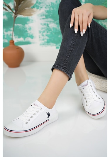 U.s. Polo Assn. Penelope 3fx Beyaz Kadın Sneakers-beyaz Beyaz