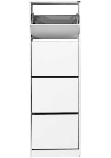 Flat Duo 4 Katlı Ayakkabılık Dolabı - Beyaz