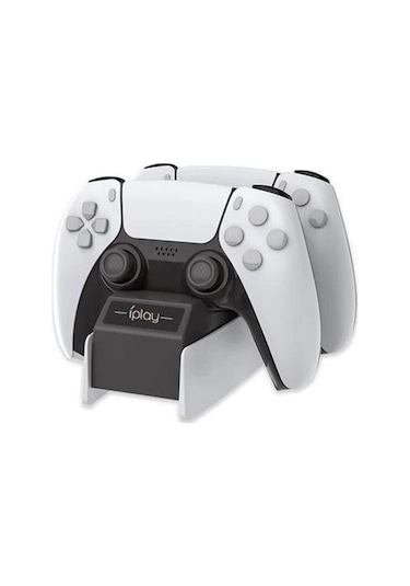 Ps5 Dualsense Şarj İstasyonu Alttan Şarj - Iplay Beyaz