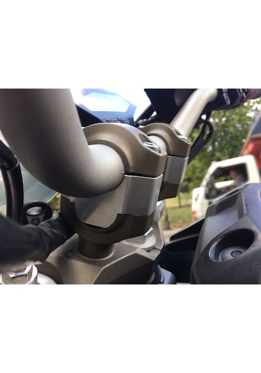 Bay4Global Yamaha Mt09 Gidon Yükseltme 25Mm Gri
