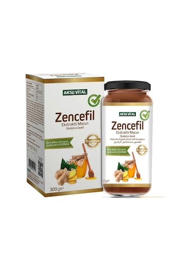 Aksu Vital Okaliptus İlaveli Zencefil Ekstraktlı Macun 300 G