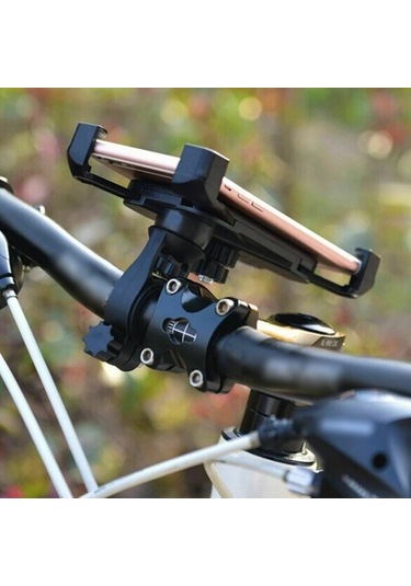 Joyhub Bisiklet Cep Telefonu Motosiklet Navigasyon Hafif Esnek Araç Tutucu Siyah Yok Havalandırma