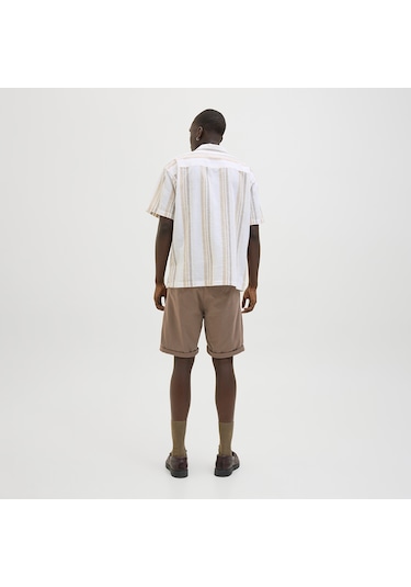Jack & Jones Jack&jones Bowie Solid Erkek Kahverengi Şort Kahverengi