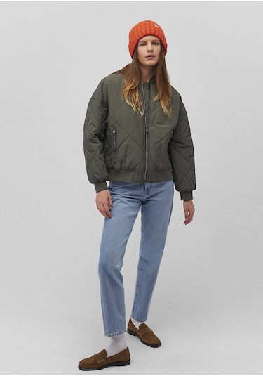 Mavi - Kahverengi Ceket 1110497-86764 Kahverengi