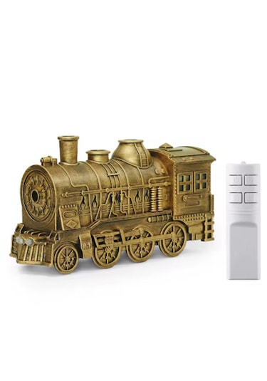 Vtn-46 Tren Şeklinde Buharlı Oda Hava Nemlendirici Işıklı Gold