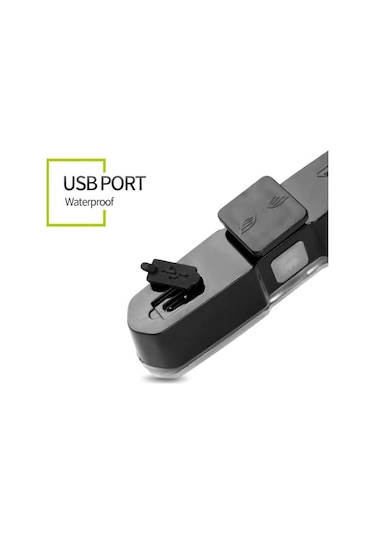 Forte GT Bisiklet USB şarjlı Led Kırmızı Mavi Beyaz Xbyc 6017-3