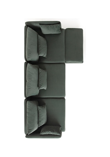 Flexy Köşe Koltuk Takımı Yeşil