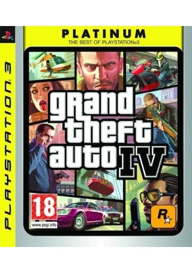 GTA 4 Platinum PS3 Oyun