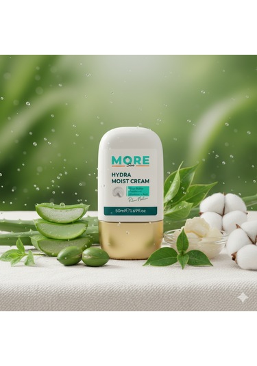 Moresun Hydra Moist Cream - Su Bazlı El Ve Yüz Nemlendirici 3'lü
