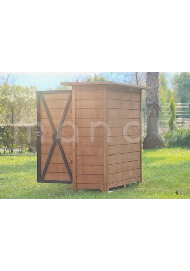 Mandumobilya “Mandu” Ahşap Bahçe Depolama Dolabı (Küçük) Diğer