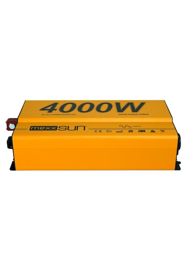 Mexxsun 12v Volt-4000w Watt Tam Sinüs İnverter 220v Çevirici
