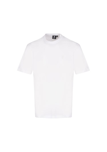 Hummel T-pulse Male Co Regular Erkek T-shırt S/s Beyaz