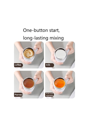 A223 Paslanmaz Çelik Otomatik Mıknatıslı Kahve Karıştırma Kabı