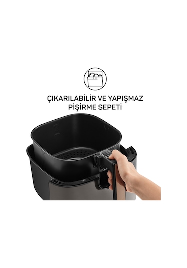 Arzum AR2074 Airtasty XL AirFryer 6 LT Sıcak Hava Fritözü