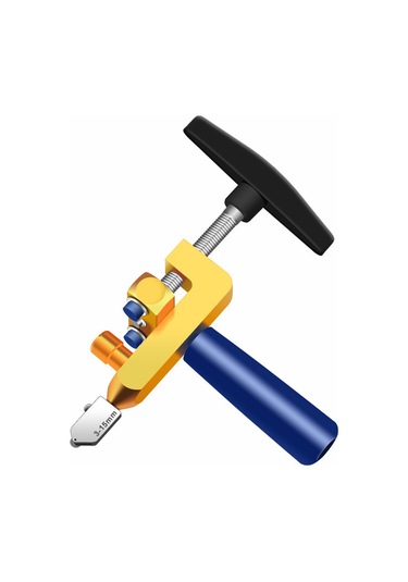 Xiyyadms Altın Metal Plastik Cam Ve Seramik Testere - Kolay Kesim, Ergonomik Tutuş, 3-15mm Kalınlık, Yer Değiştirilebilir Uçlar