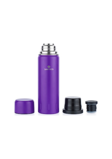 Santeco Kolima 2 Kapaklı Termos 1 L-mor
