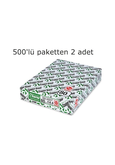 Ve-Ge Copier Bond A4 80 G 1000 Yaprak Fotokopi Kağıdı