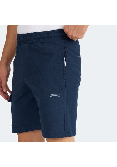 Slazenger NECK I Erkek Cepli Lacivert Şort