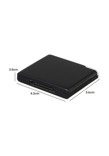 Besthome1 30 Pin Bluetooth Alıcı, Kablosuz Ses Aktarıcı, İphone Uyumlu İçin Uygun